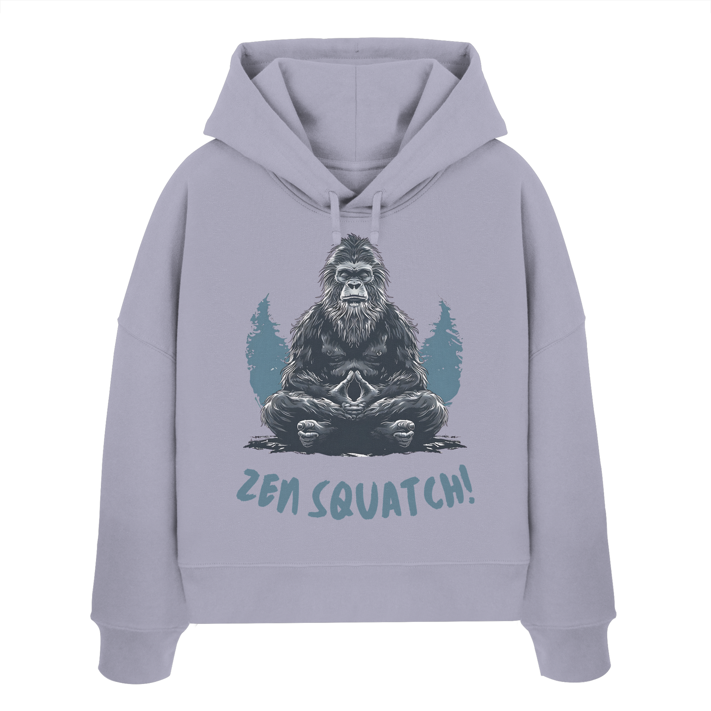 BigFoot Zen - Womens Organic Boxcut Hoodie