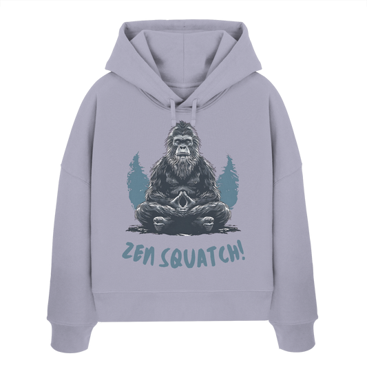 BigFoot Zen - Womens Organic Boxcut Hoodie