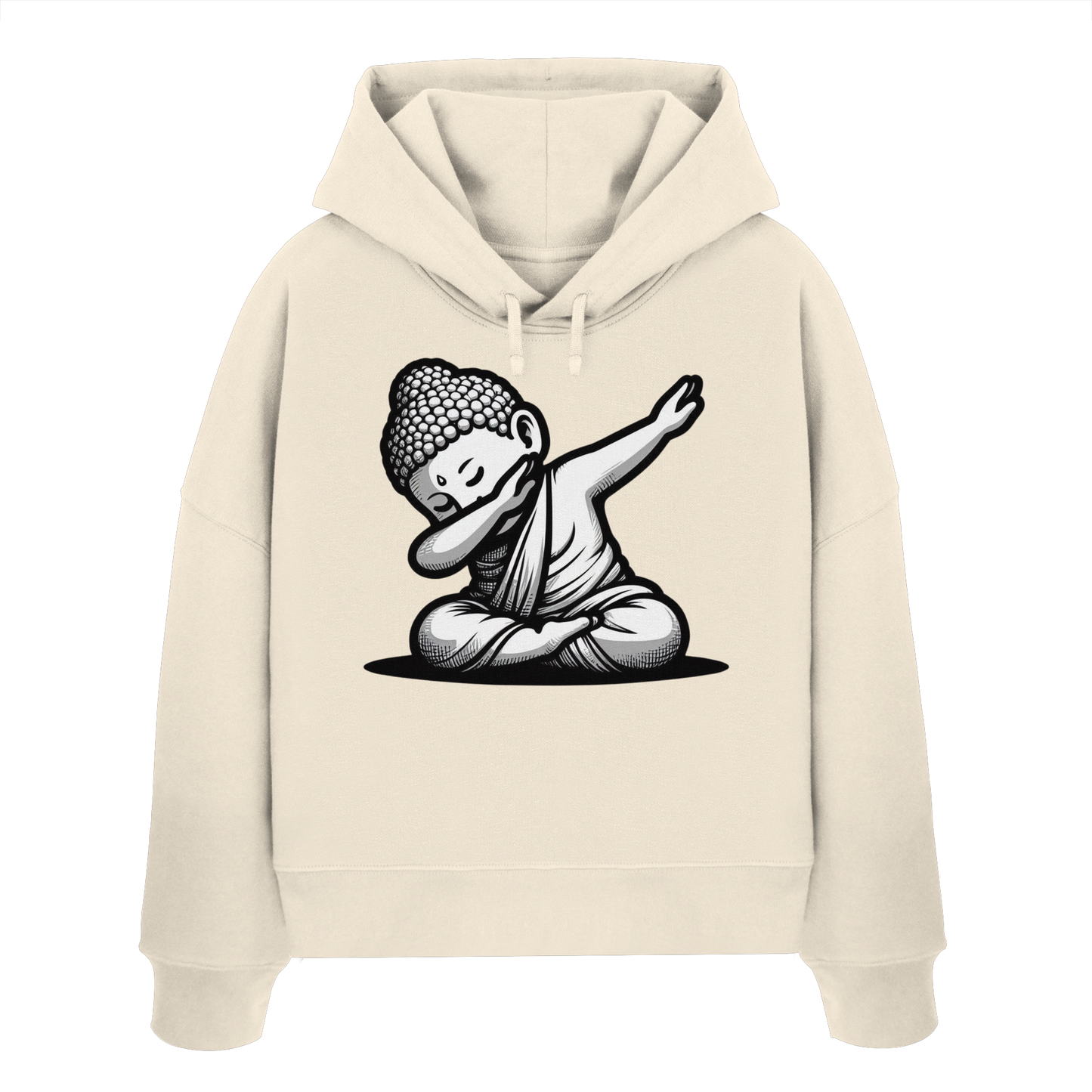 Dabbing Buddha - Womens Organic Boxcut Hoodie