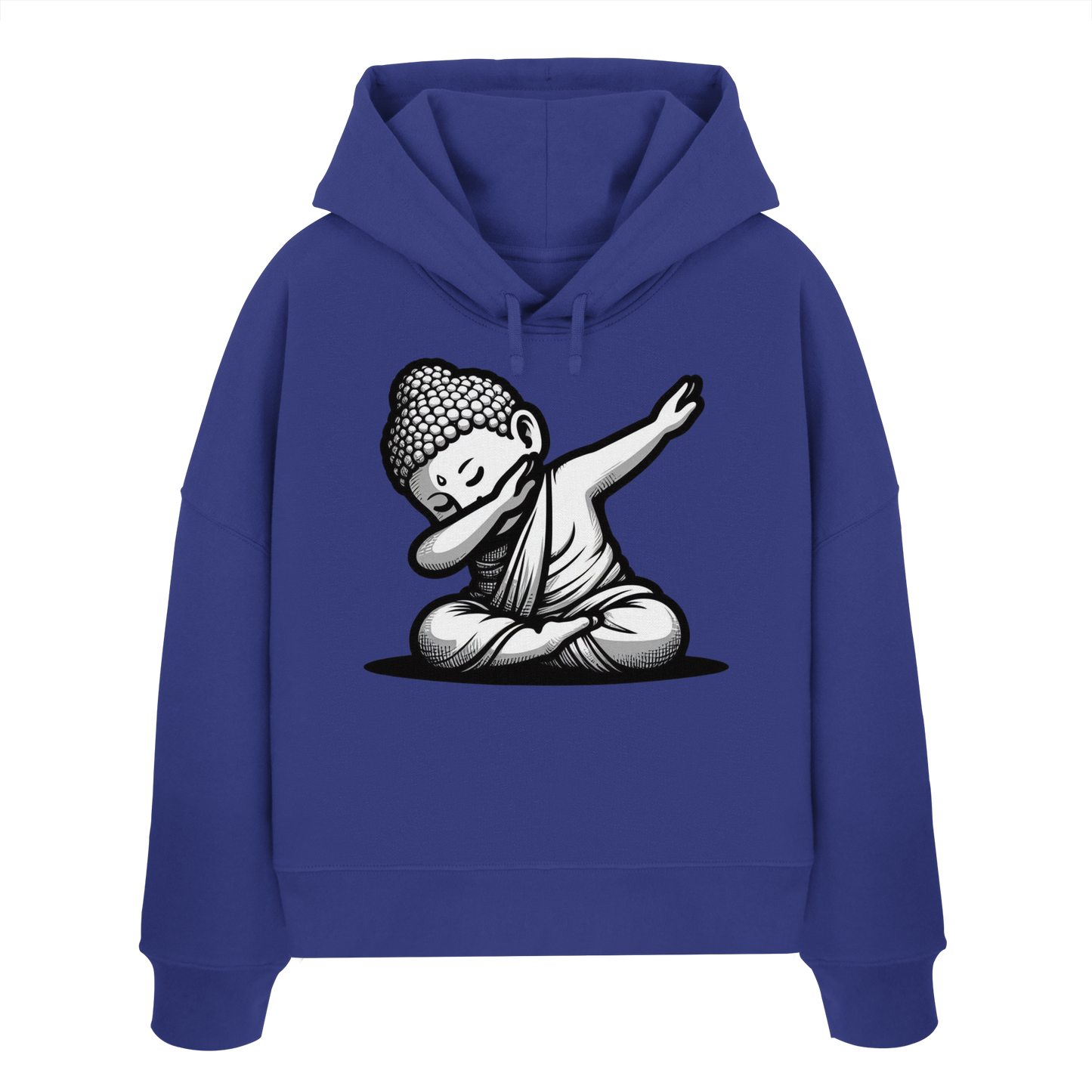 Dabbing Buddha - Womens Organic Boxcut Hoodie