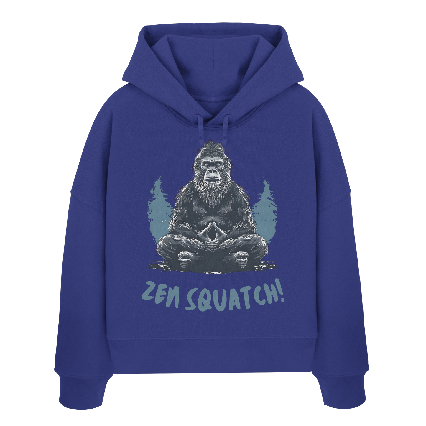 BigFoot Zen - Womens Organic Boxcut Hoodie